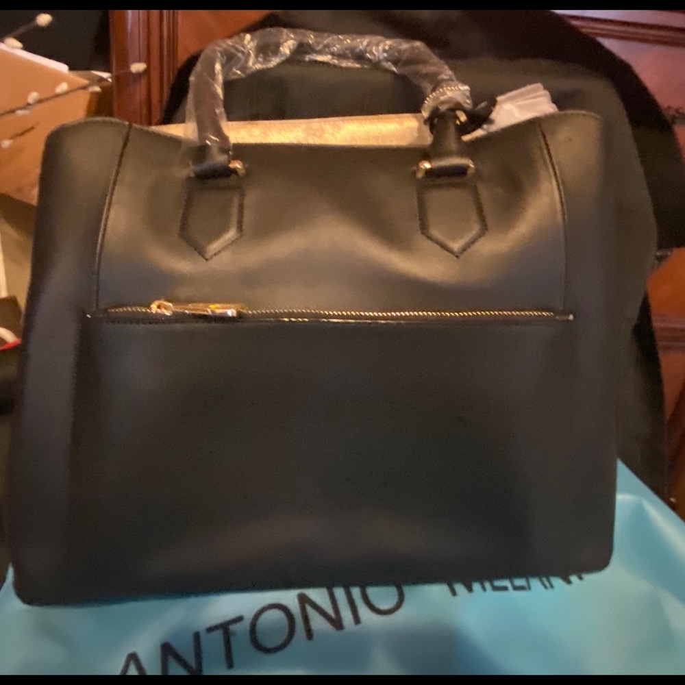 Antonio Melani Leather Purse with Cover